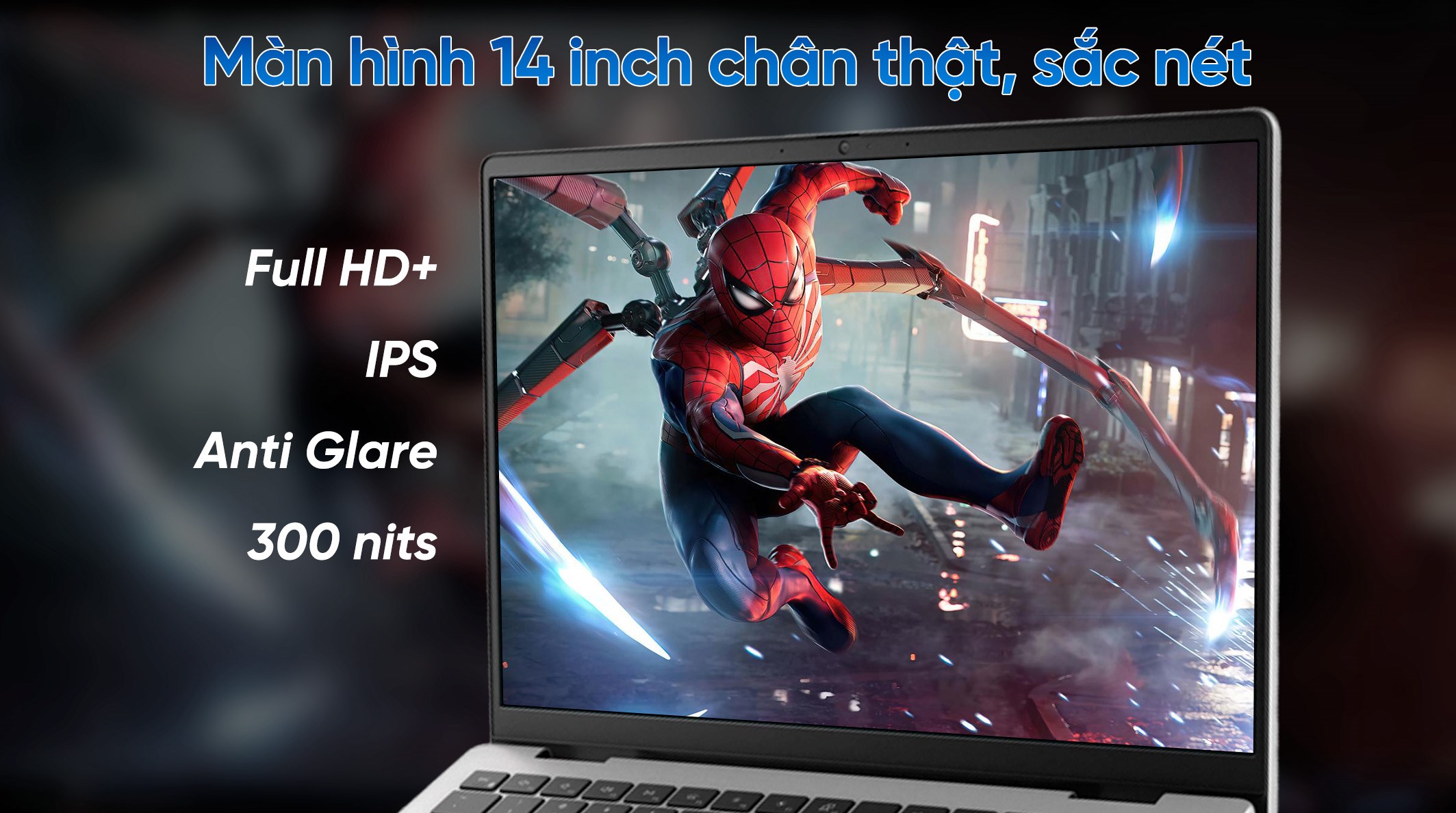 Laptop Dell 14 DC14250 - DC4C5386W (Core 5 120U, 16GB, 512GB, Full HD+, Office H24+365, Win11)