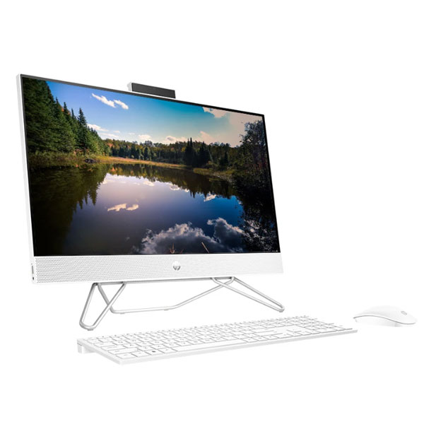 Máy tính để bàn HP AIO 24-cb1025d 7H3Z5PA Intel Core i5-1235U | 8 GB | 512 GB | Intel Iris Xe | 23.8 inch FHD | Win 11 | Trắng