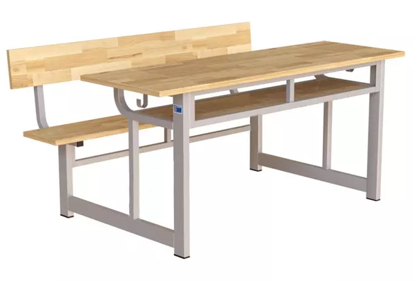 Bàn ghế học sinh - Bàn liền ghế có tựa BGHSTA0022