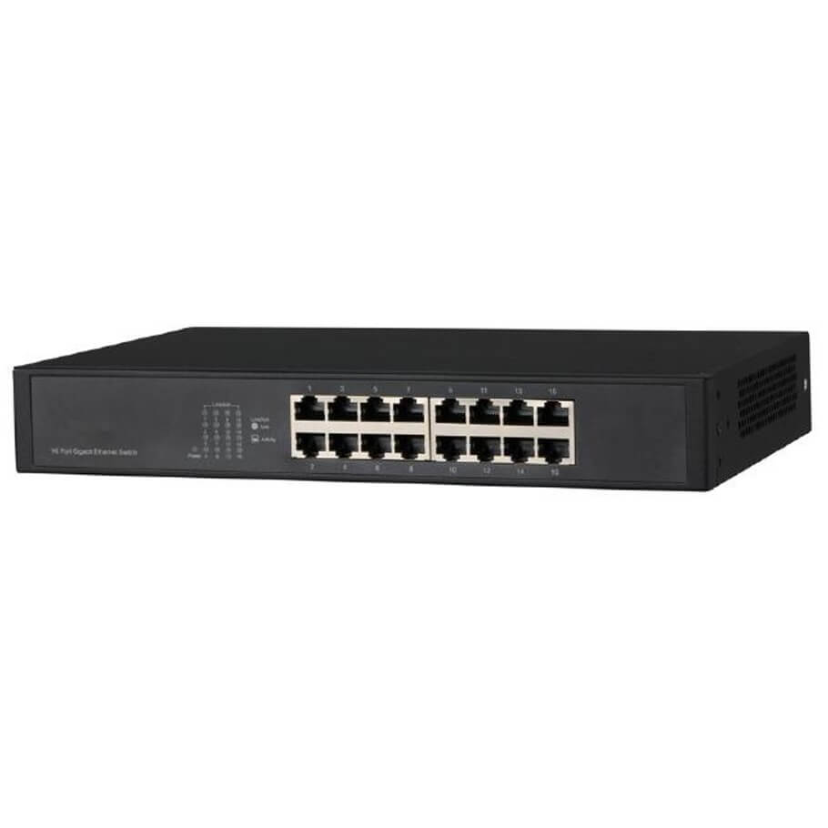 Switch mạng 16 cổng Gigabit Dahua DH-PFS3016-16GT chính hãng