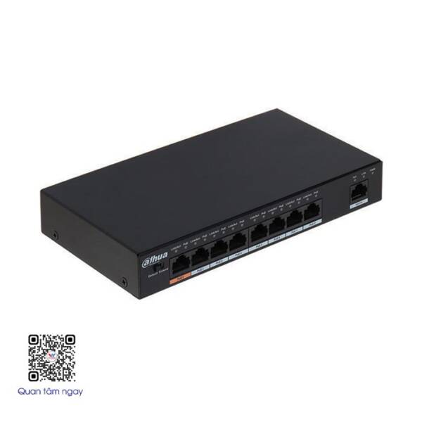 Switch PoE 8 cổng Dahua DH-PFS3010-8ET-96 10/100Mbps chính hãng