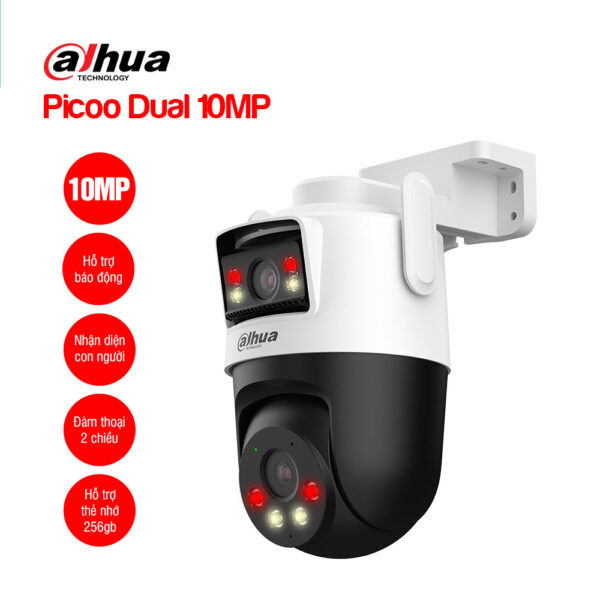 Camera WiFi Dahua DH-P5D-5F-PV 5MP Quay Quét 2 Mắt Full Color