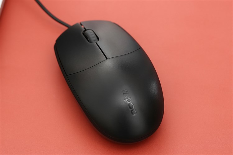 Chuột Rapo N100 – Chuột Quang Có Dây USB, Nhỏ Gọn & Chính Xác