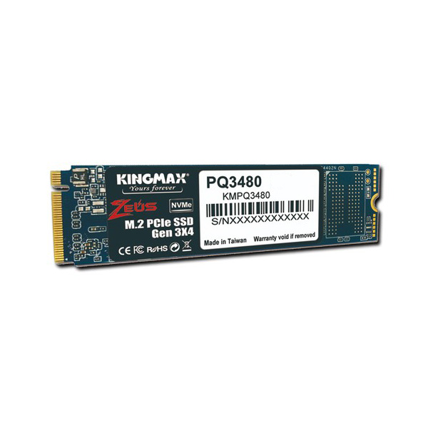 Ổ cứng SSD Kingmax Zeus PQ3480 256GB M.2 2280 PCIe NVMe Gen 3x4