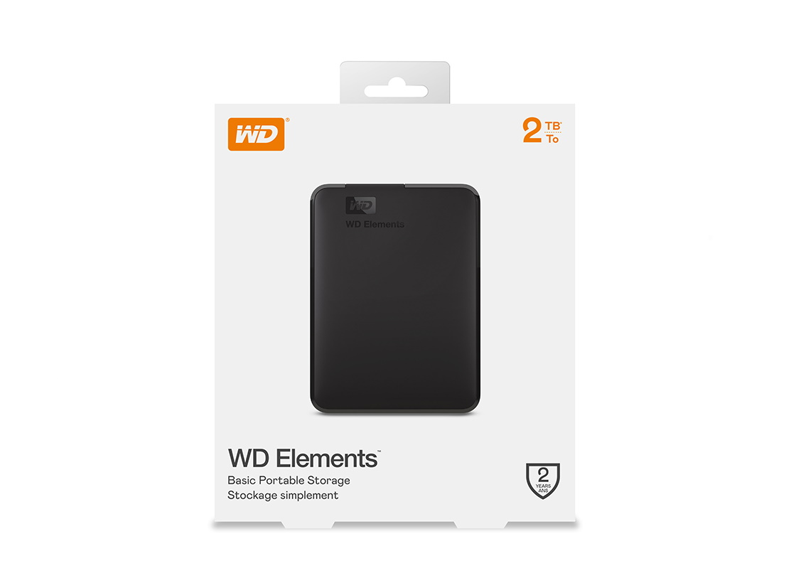 Ổ cứng di động Western Digital Element 2Tb 2.5Inch USB3.0