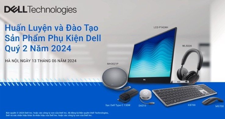 Dell Việt Nam tổ chức sự kiện “Huấn Luyện và Đào Tạo Sản Phẩm Phụ Kiện Dell”
