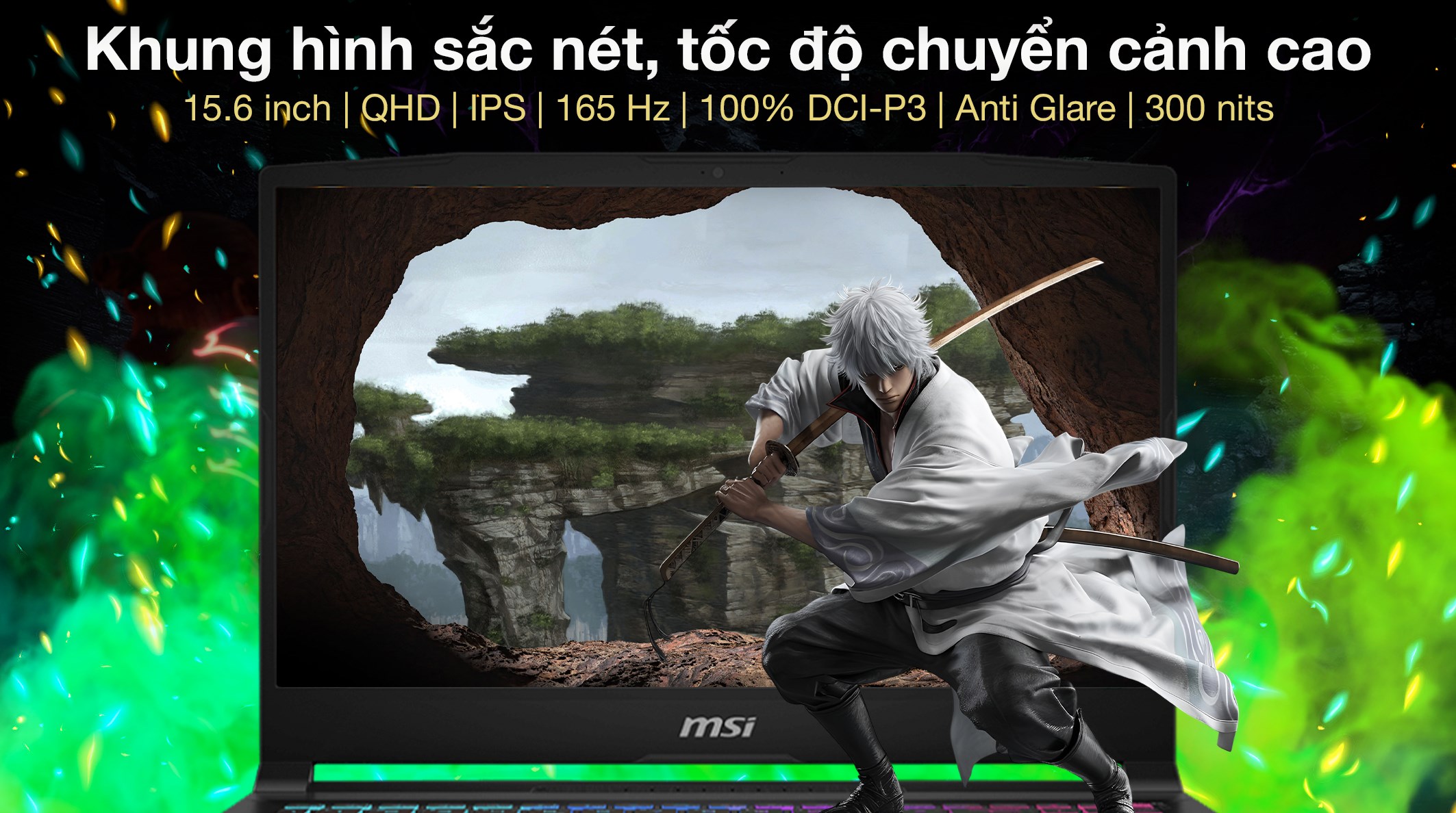 MSI Katana 15 HX B14WGK – i7-14650HX | RTX 5070 | 16GB | 1TB | 15.6″ QHD 165Hz