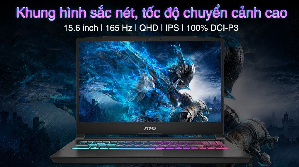 MSI Katana 15 B14WEK – i7-14650HX | RTX 5050 | 32GB | 512GB | 15.6″ QHD 165Hz