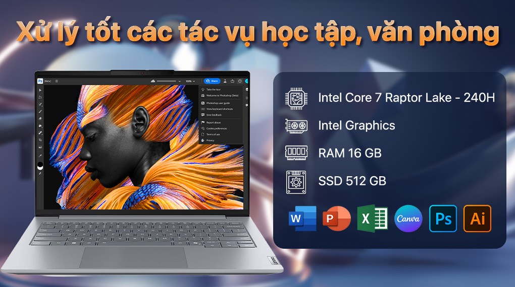 Lenovo ThinkBook 14 – Core 7 240H | 16GB DDR5 | 512GB | 14″ WUXGA | No OS