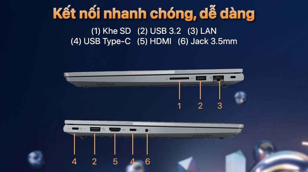 Lenovo ThinkBook 14 – Core 7 240H | 16GB DDR5 | 512GB | 14″ WUXGA | No OS