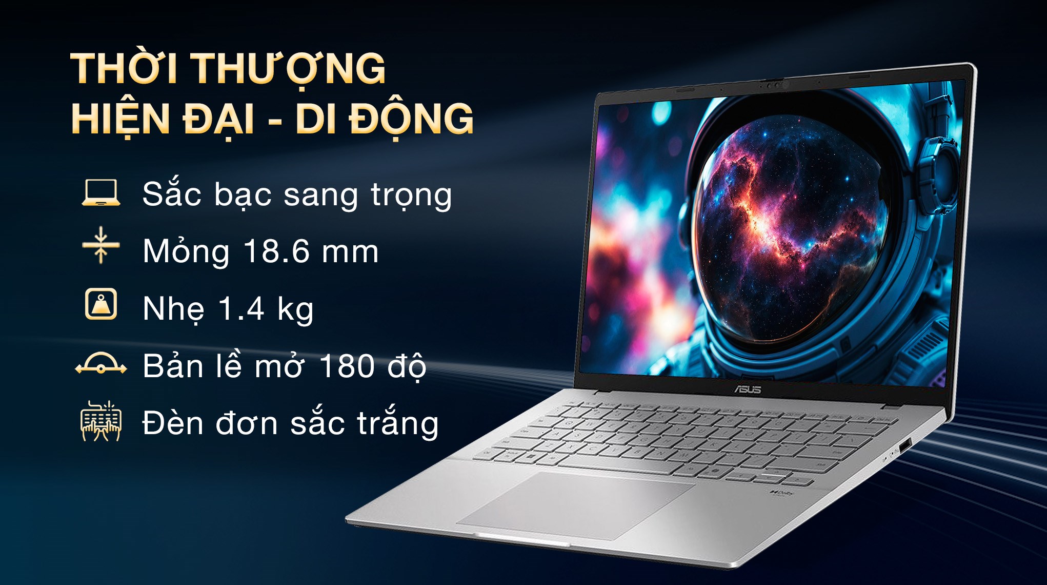 ASUS Vivobook 14 Ryzen AI 7 350 RAM 32GB SSD 512GB 14