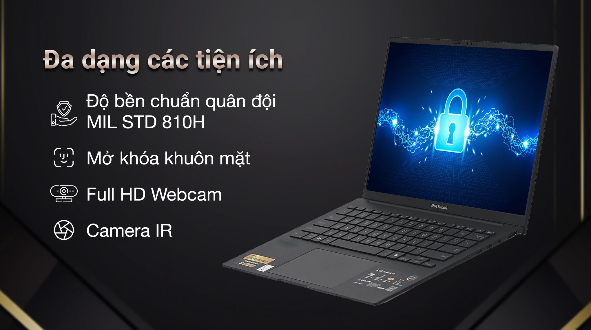 Laptop ASUS UM3406KA Ryzen AI7 350 – 16GB RAM – 512GB SSD – OLED 14″ 3K 120Hz