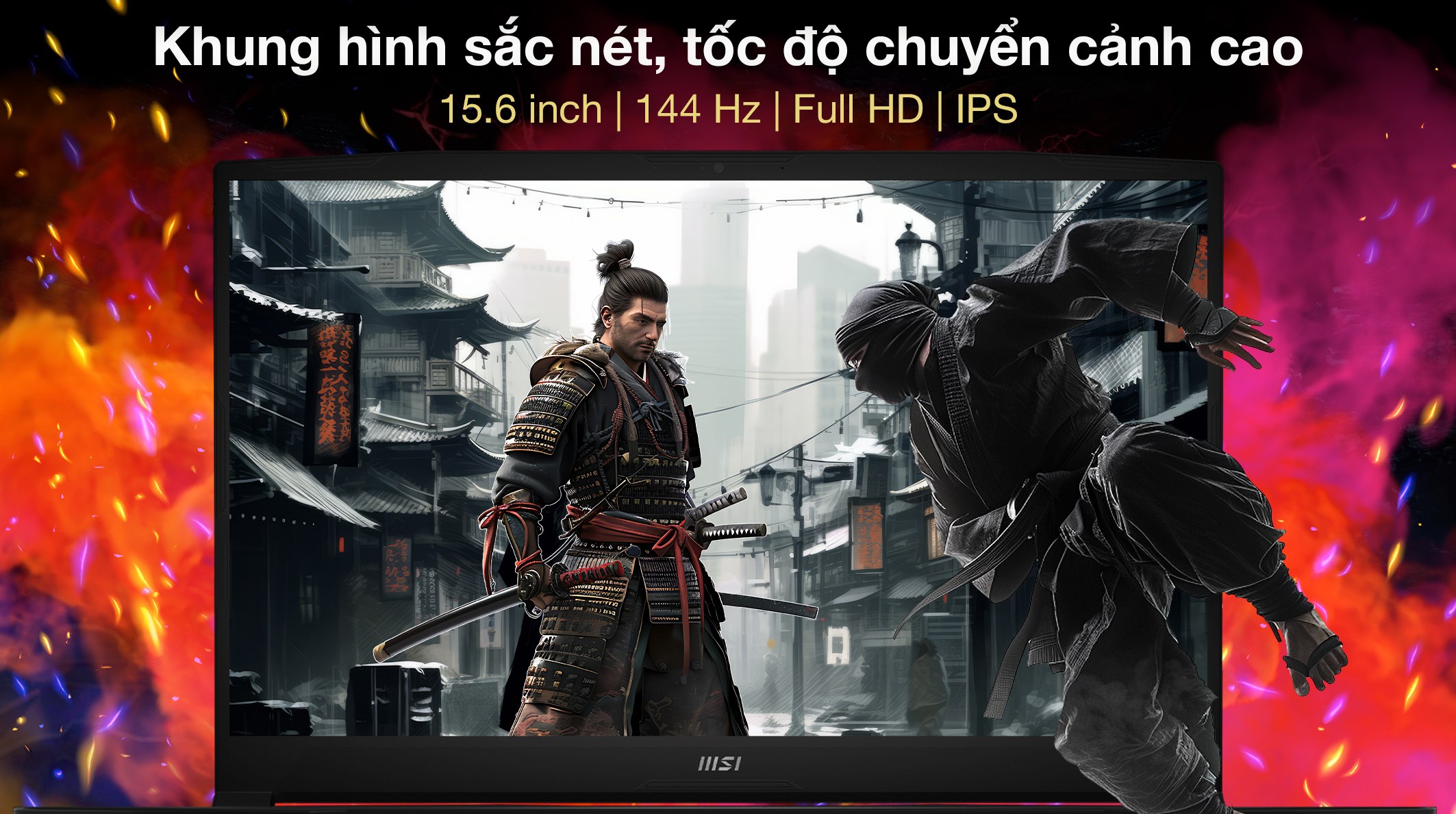 MSI Katana 15 B13UDXK – i5-13420H | RTX 3050 | 8GB | 1TB | 15.6″ 144Hz