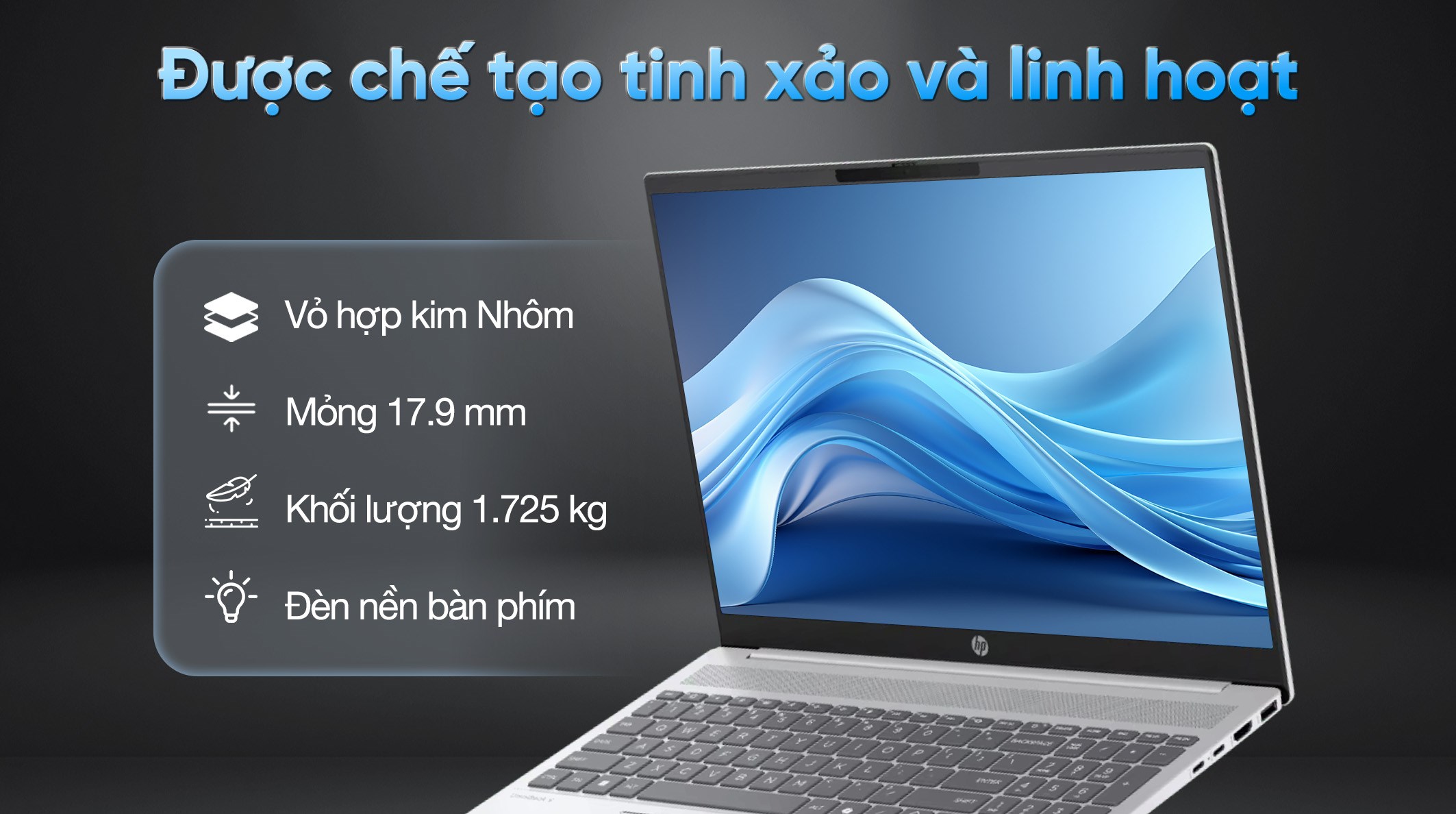 HP OmniBook 5 AI 16 Ultra 5-225U RAM 16GB SSD 512GB 16