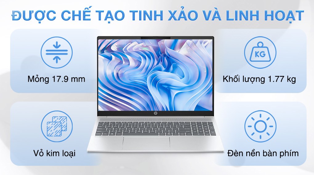 HP OmniBook 5 AI 16 Ultra 7-255U RAM 32GB SSD 512GB 16