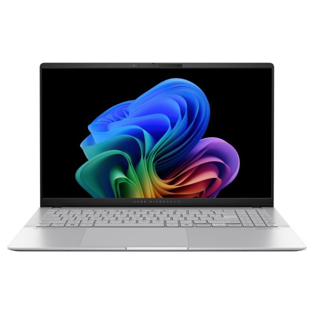 Laptop Asus Vivobook S 15 OLED S5507QA-MA090WS (Snapdragon X1E/ 32GB/ 1TB SSD/ 15.6inch 3K/ 120Hz/ Win 11/ Office/ Silver/ Vỏ nhôm)