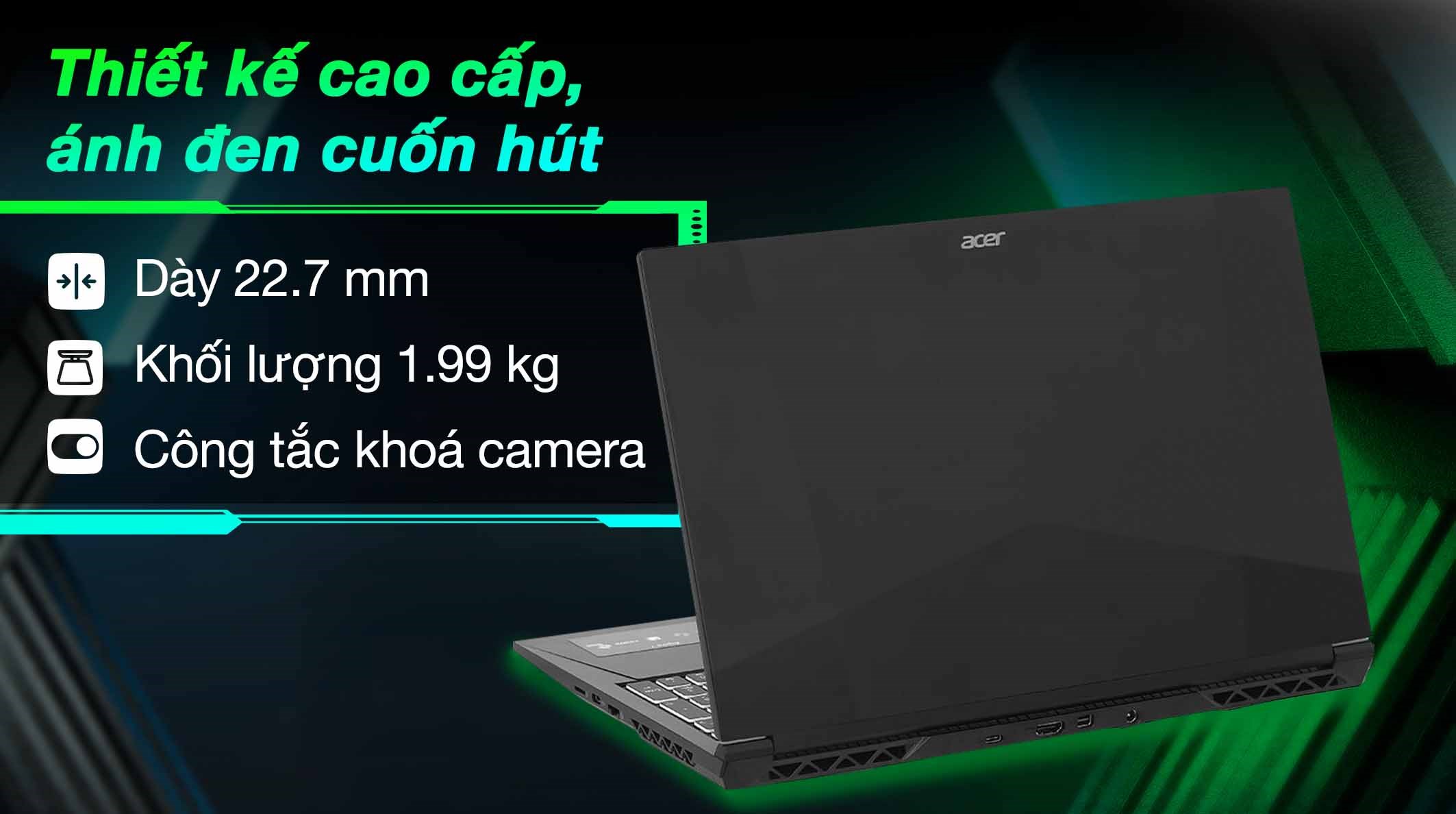Acer Aspire 7 A715-59G – i7-12650H | RTX 3050 | 15.6″ FHD 144Hz | Win 11