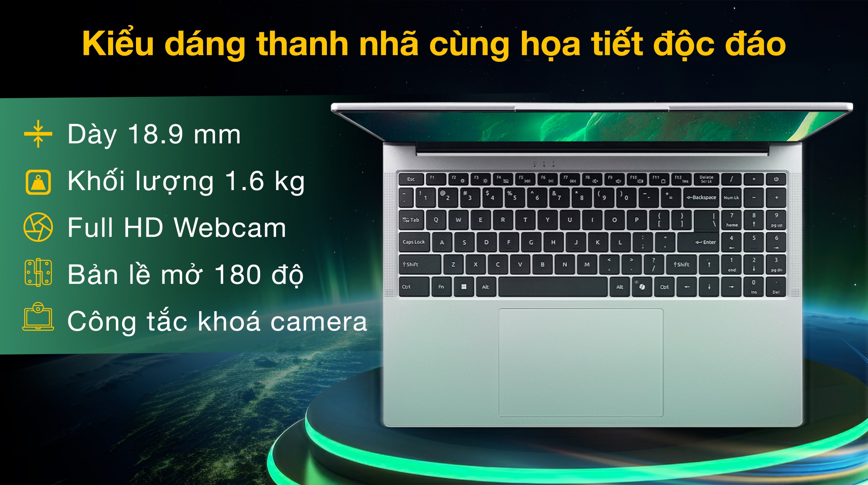 Acer Aspire Lite 16 AL16-71P – Ultra 5 125H | 16GB | 512GB | 16″ FHD+ | Win 11