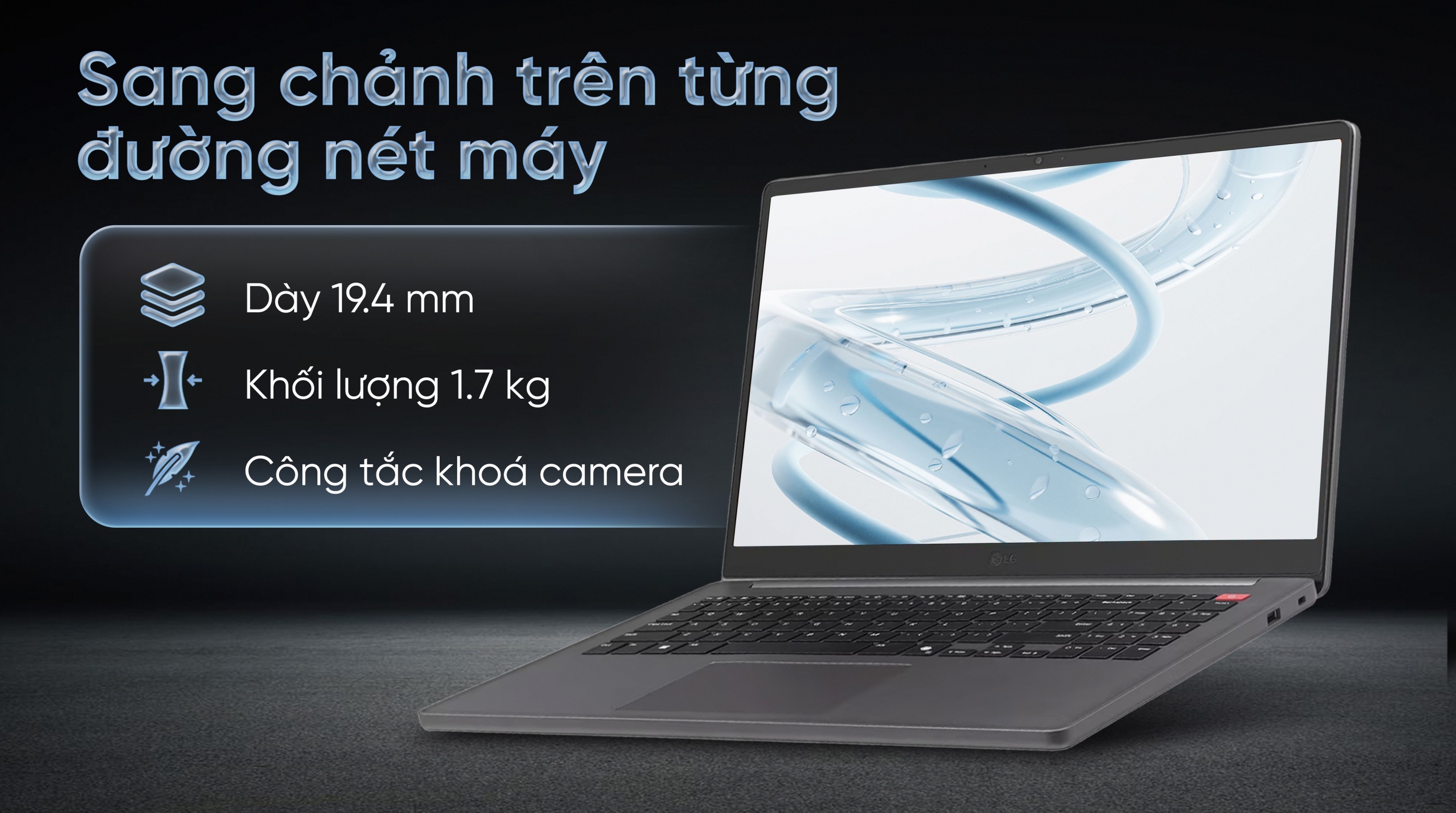 Laptop LG gram 15″ 15U50T‑G.AV56A5 (Intel Core i5‑1335U/16GB/512GB/Intel Iris Xe)