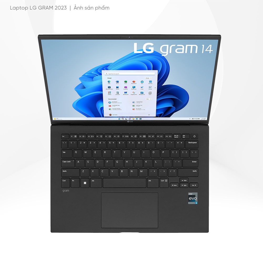 Laptop LG Gram 2023 14ZD90R-G.AX52A5 (Core i5-1340P | 8GB | 256GB | Intel Iris Xe | 14 inch WUXGA | Black)