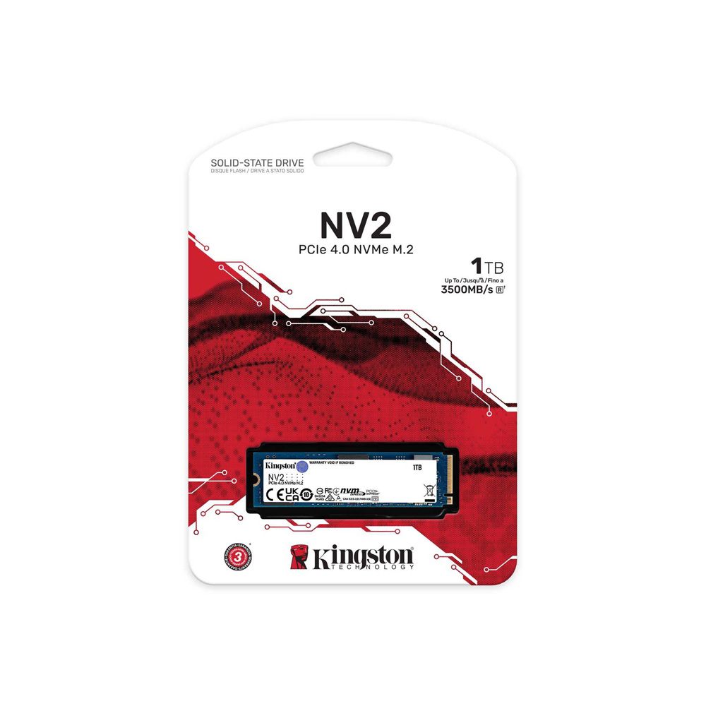 SSD 1T Kingston SNV2S C27 NVMe M.2 2280 PCIe Gen 4x4