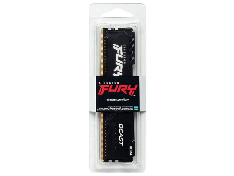 RAM Kingston FURY Beast 8GB (1x8GB) DDR4 3200Mhz (KF432C16BB/8)