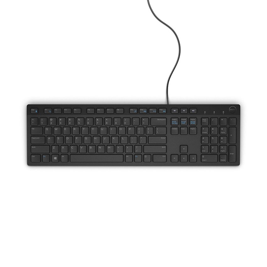 Bàn phím Dell KB216 USB – Full size, gõ êm, bền bỉ