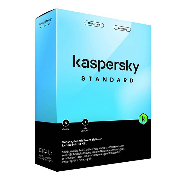 Phần Mềm Diệt Virus Kaspersky Standard – Bản Quyền 1 Thiết Bị / 12 Tháng