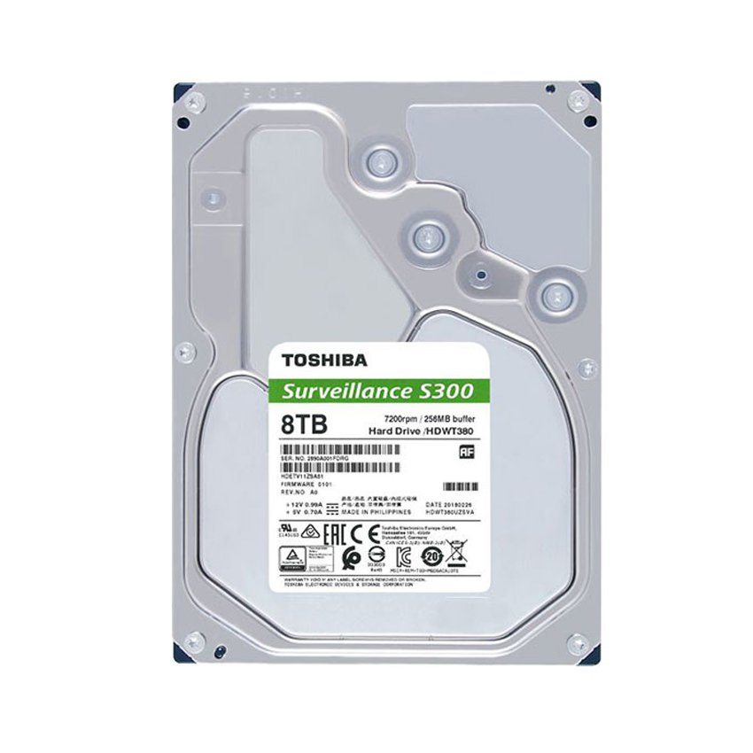 HDD Toshiba 8TB AV 3.5 inch Chính Hãng