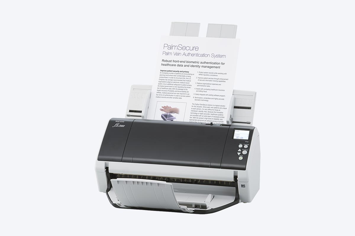 Máy scan 2 mặt Ricoh Fi‑7480 (Hãng, Scan A3)