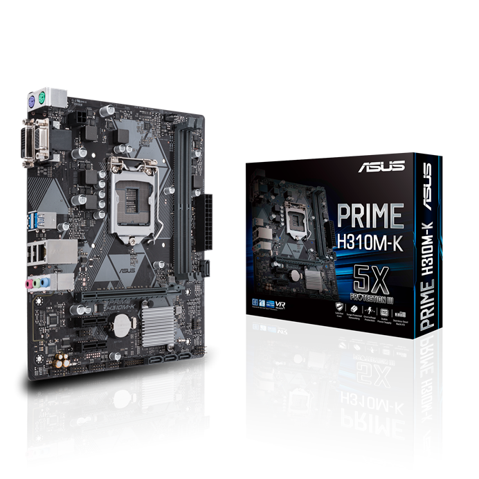 Mainboard ASUS PRIME H310M‑K Socket LGA1151 Chính Hãng – mATX