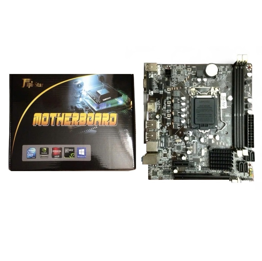 Mainboard Jupistar H61 Socket LGA1155 Chính Hãng (Nhập khẩu) – mATX