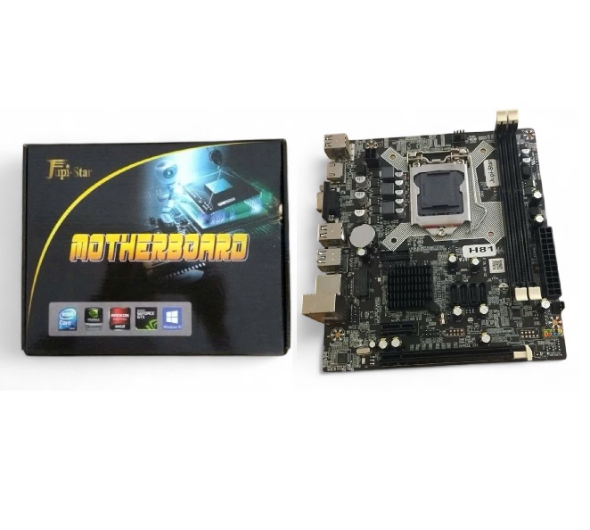 Mainboard Jupistar H81 Socket LGA1150 Chính Hãng (Nhập khẩu) – mATX
