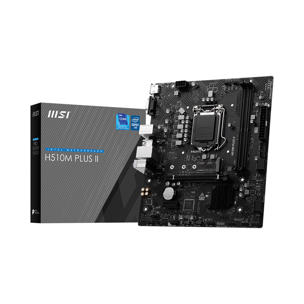 Mainboard MSI H510M PLUS II Socket LGA1200 Chính Hãng – mATX