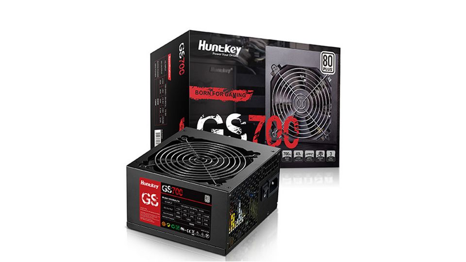 Nguồn máy tính Huntkey GS700 PRIME 700W – 80 Plus, Non Modular