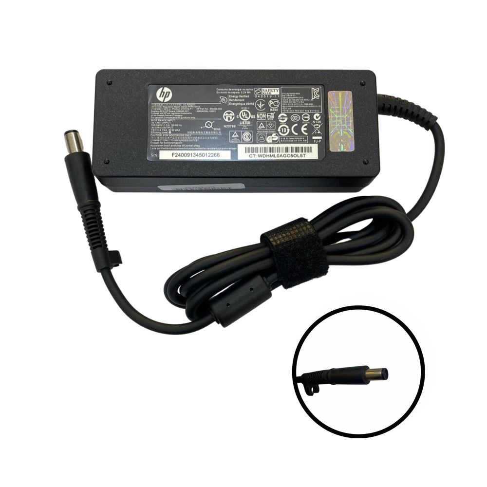 Sạc HP 18.5V 3.5A 65W Đầu 4.8*1.7mm Chân Vàng Thường