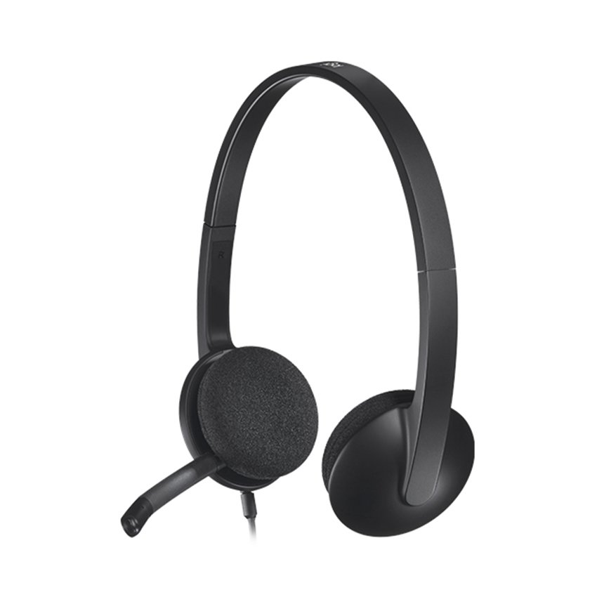 Tai nghe Logitech H340 USB Stereo Headset Chính Hãng (Mic chống ồn)