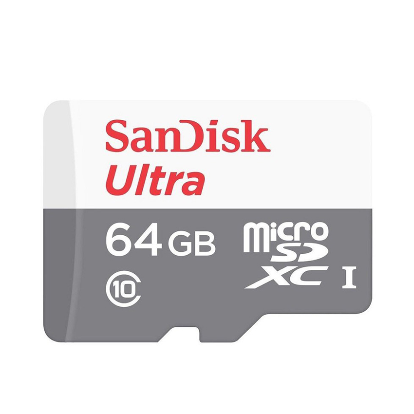 Thẻ Nhớ MicroSD 64GB SanDisk Chính Hãng – Tốc Độ Cao, Bền Bỉ