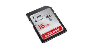Thẻ Nhớ SD 16GB SanDisk Chính Hãng Cho Máy Ảnh – Ổn Định, Bền Bỉ