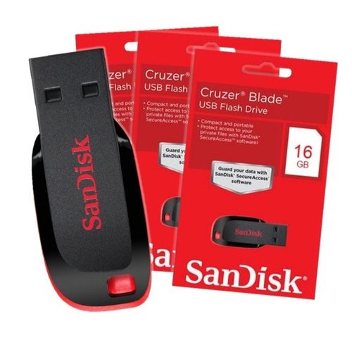 USB SanDisk Cruzer Blade CZ50 - 16GB (SDCZ50-016G-B35)