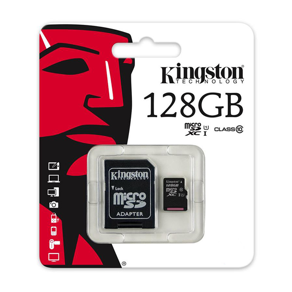 Thẻ nhớ điện thoại micro SD Kingston 128Gb