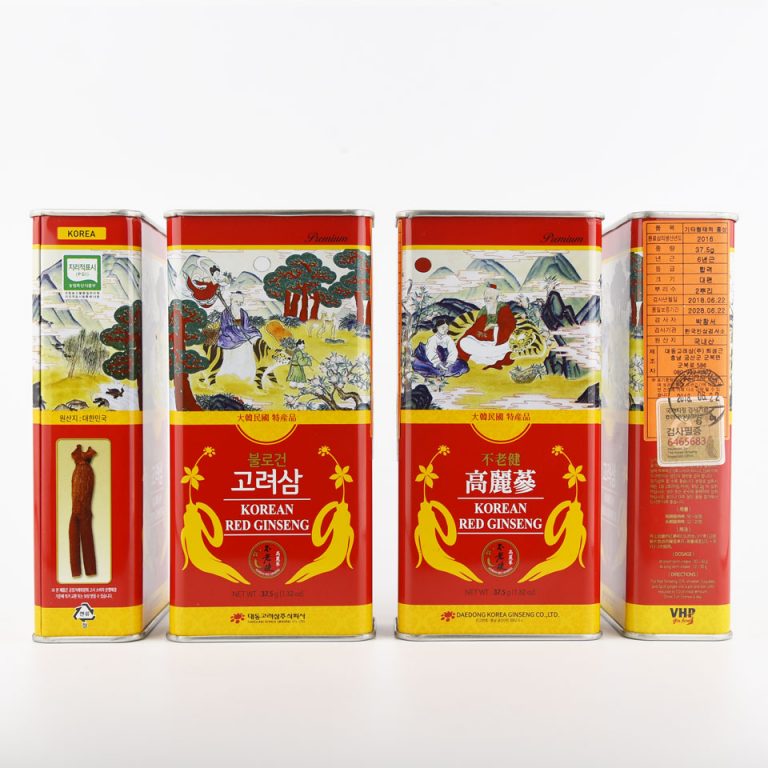 Hồng sâm củ khô cao cấp Daedong 37,5gr Premium