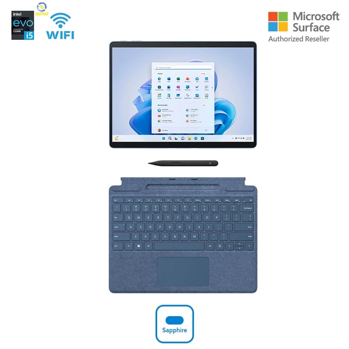 Surface Pro 9 Wifi Intel Evo 12th (Core™ i7-1255U | 16GB | 1TB