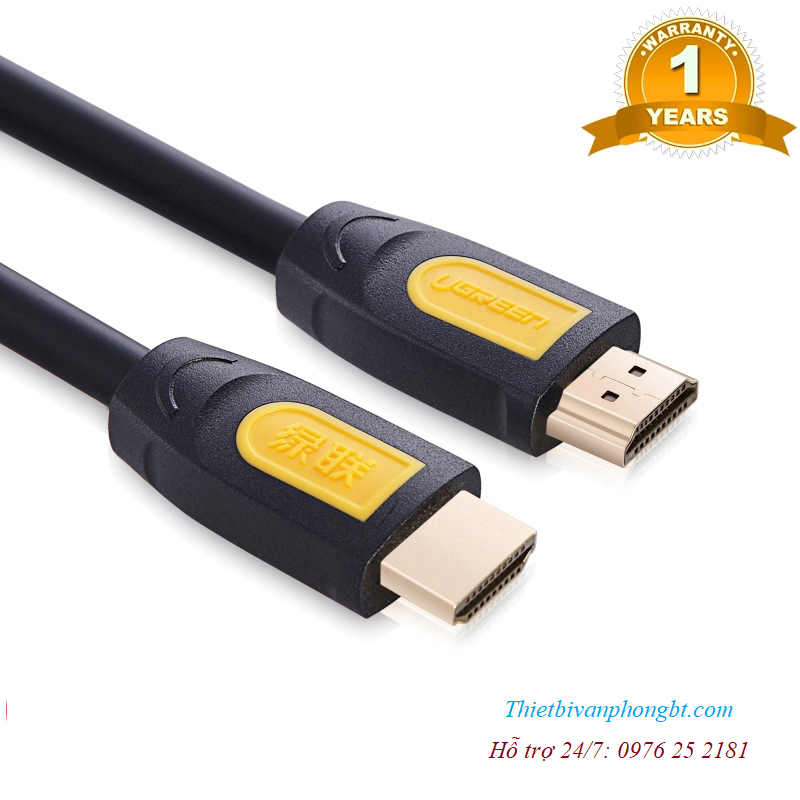 Cáp HDMI 2M hỗ trợ 3D full HD 4Kx2K chính hãng Ugreen 10129 cao cấp