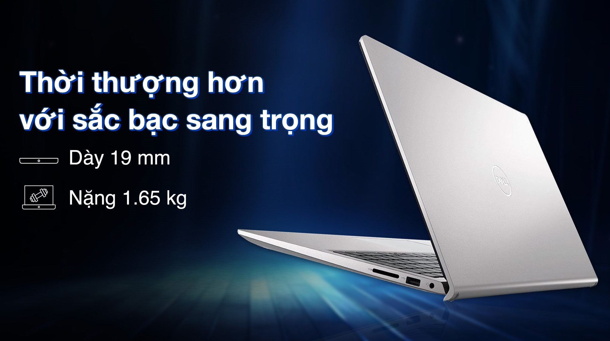 Laptop Dell 15 DC15250 CPH99 (Intel Core i5-1334U | 16GB | 512GB | 15.6 inch FHD 120Hz | Win 11 | Office | Bạc)