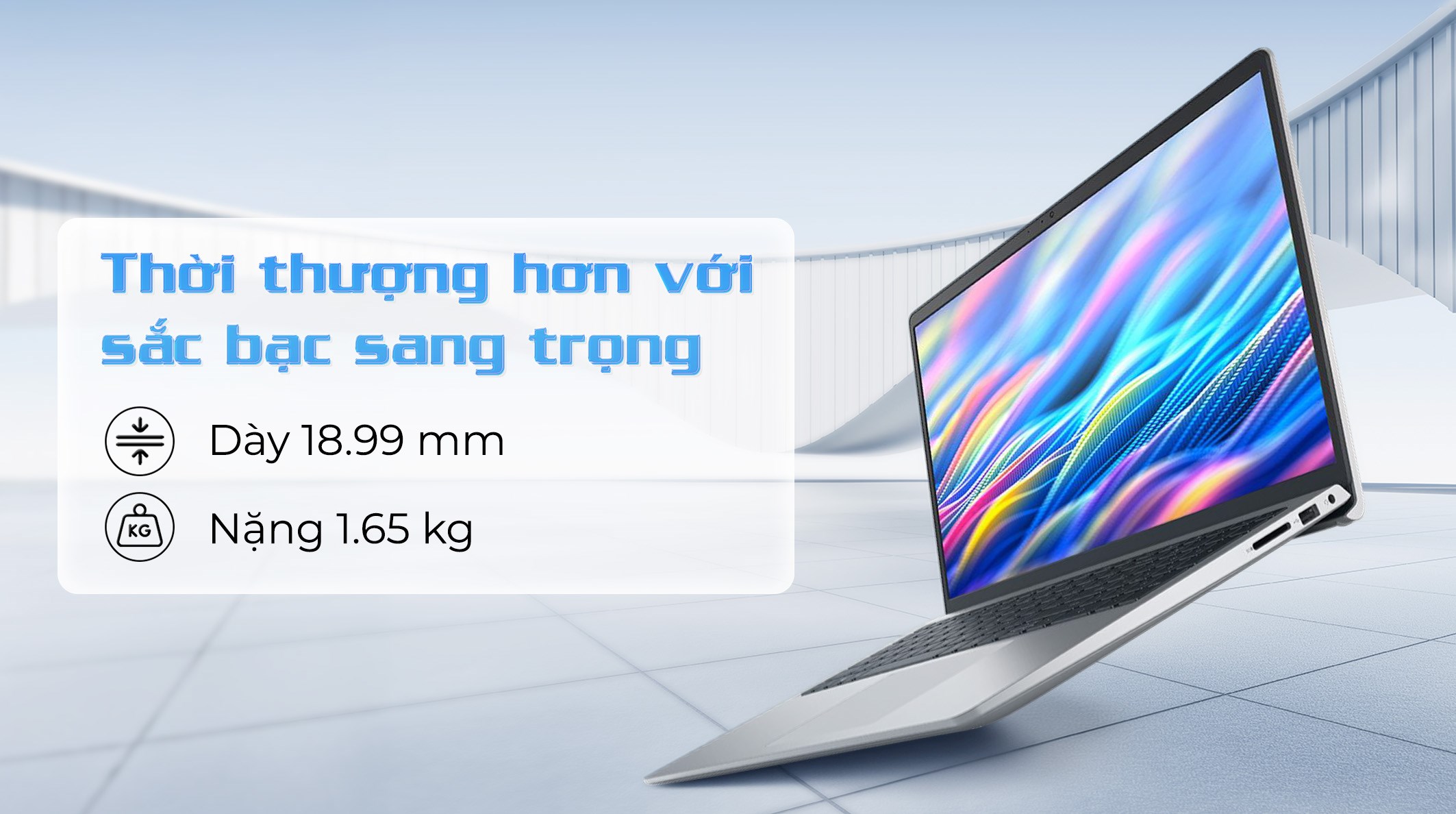 Laptop Dell 15 DC15250 - 71073959 (i7 1355U, 16GB, 512GB, Full HD 120Hz, OfficeH24+365B, Win11)
